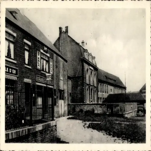 CPA Cul des Sarts Culdessarts Wallonie Namur, Gendarmerie, Ecoles