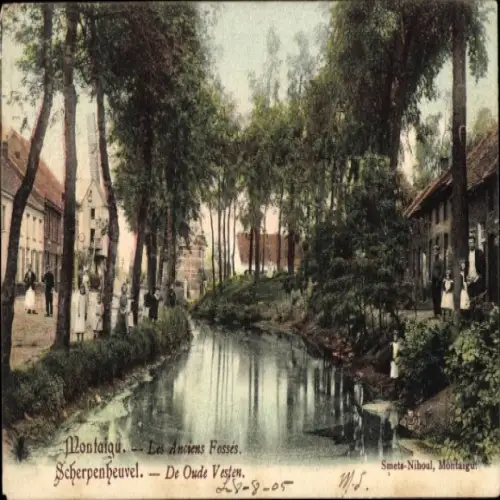 Ak Montaigu Scherpenheuvel Flämisch Brabant, Montaigu, Les Anciens Fossés, Scherpenheuvel, De Oud