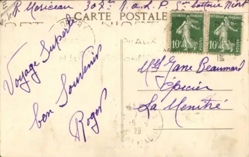 Ak Niort Deux Sèvres, La Rue Ricard