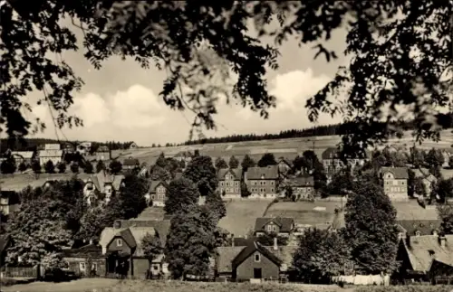 Ak Ernstthal am Rennsteig Lauscha in Thüringen, Teilansicht