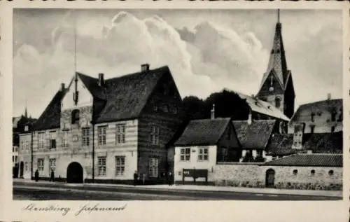 Ak Flensburg in Schleswig Holstein, Hafenamt