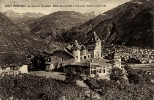 Ak Gries Bozen Bolzano Südtirol, Hotel-Ristorante-Guncina, Dolomiti