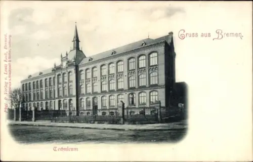 Ak Hansestadt Bremen, Technikum