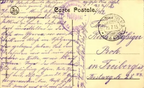 Ak Comines Nord, Bahnhof, Gleisseite