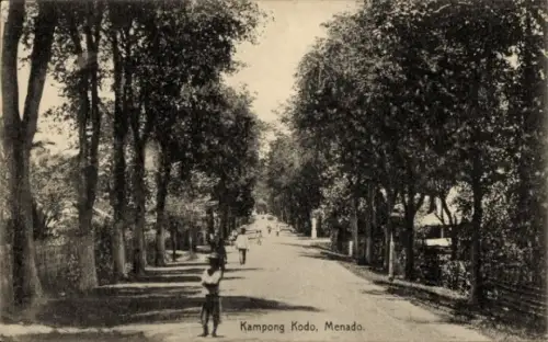 Ak Manado Menado Indonesië, Kampong Kodo