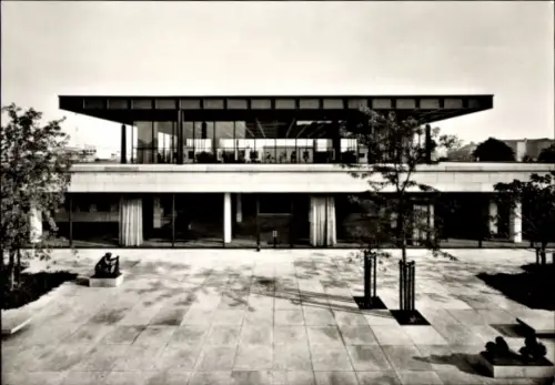 Ak Berlin, Neue Nationalgalerie, Ludwig Mies van der Rohe