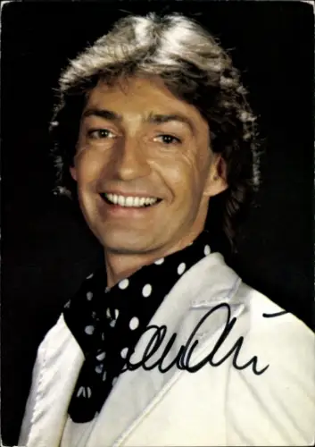Ak Sänger Jean André, Portrait, Zeitschrift Hörzu, Radio Adria