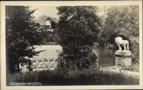 Foto Ak Reith im Alpbachtal Tirol, Schloss Matzen