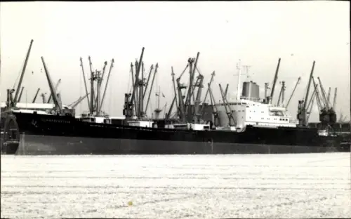 Foto Frachtschiff Schwabenstein im Hafen