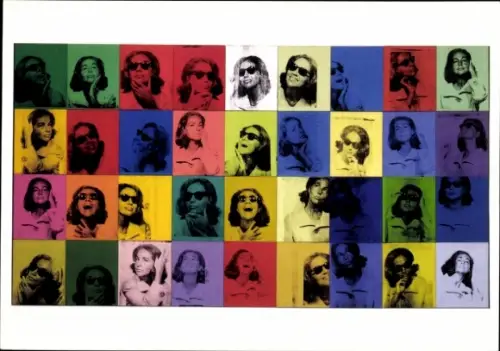 Künstler Ak Warhol, Andy, Ethel Scull Thirty-Six Times, 1963, Frauenportraits