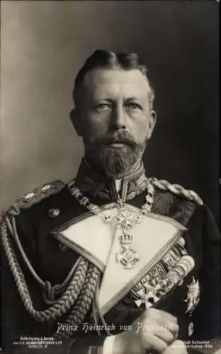Ak Prinz Heinrich von Preußen, Portrait