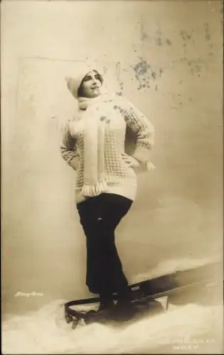 Ak Schauspielerin Henny Porten, Porträt