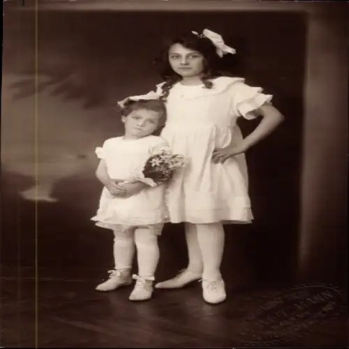 Foto Ak Kinder, Erstkommunion