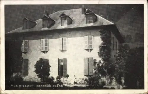Ak Barraux Isere, Le Sillon, Hausfront