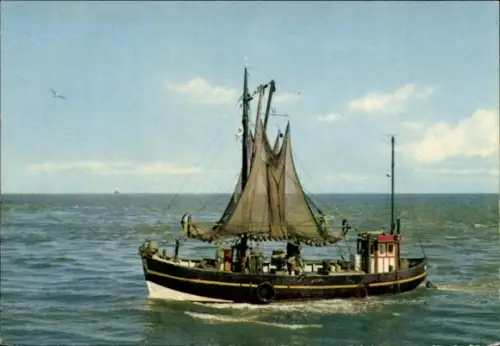 Ak Fischkutter, Fischerboot