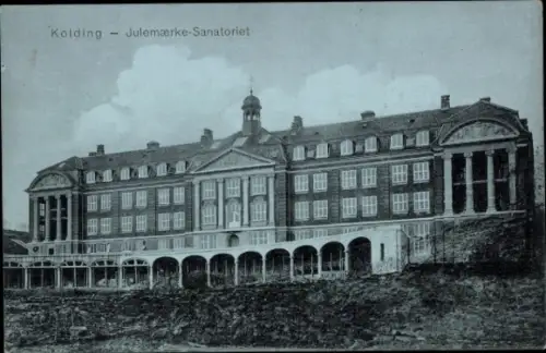 Ak Kolding Dänemark,  Julemærke-Sanatoriet, große Architektur,  Ansicht
