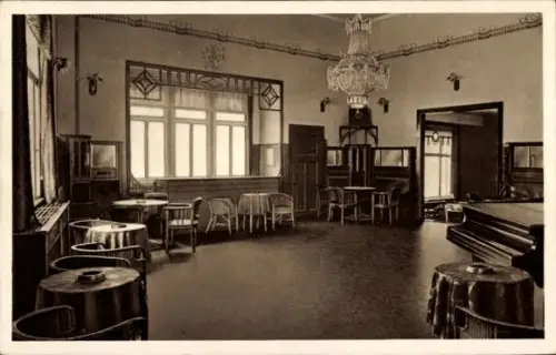 Ak Oberhof Thüringer Wald, Heinrich Lorenz Stift, Musikzimmer