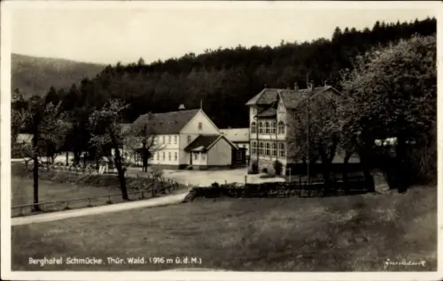Ak Gehlberg Suhl in Thüringen, Schmücke, Berghotel Schmücke
