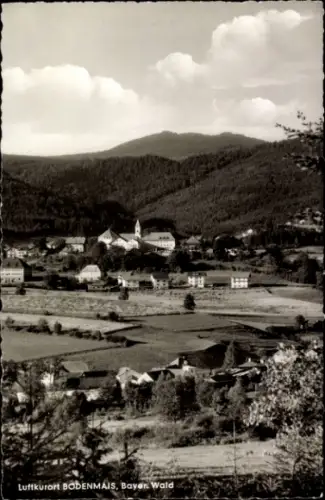 Ak Bodenmais in Niederbayern, Luftkurort, Berge, Wald, Gebäude, Landschaft