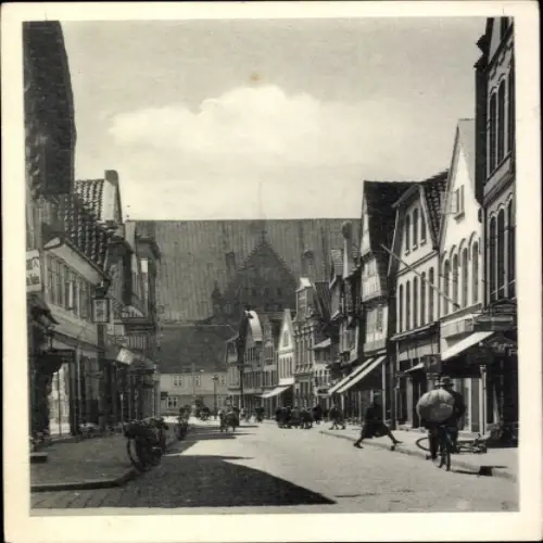 Ak Verden an der Aller, Stadtansicht, Große Straße
