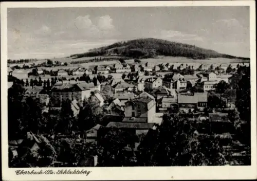 Ak Ebersbach in der Oberlausitz, Humboldtbaude auf dem Schlechteberg, Historisches Foto, Stadtans