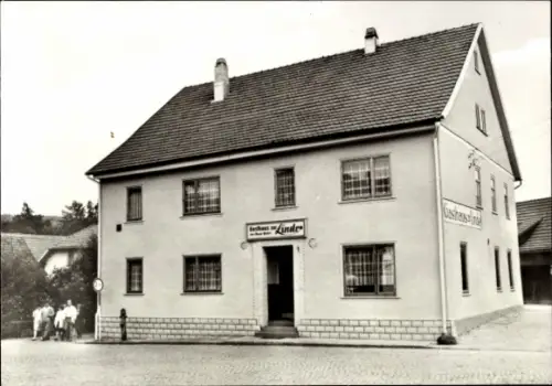 Ak Winterstein Waltershausen in Thüringen, Gasthaus zur Linde