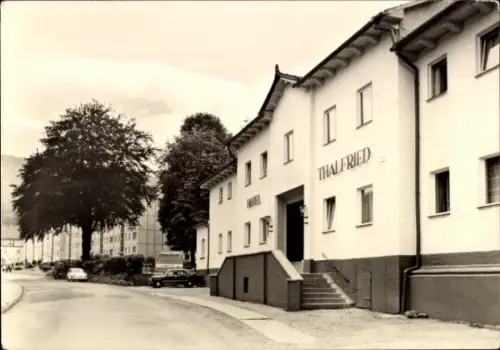 Ak Thal Ruhla in Thüringen, Hotel Thalfried