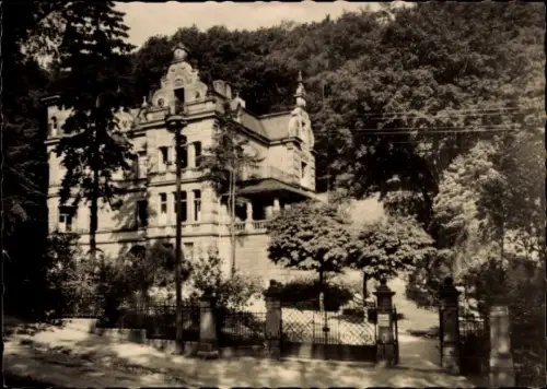 Ak Lutherstadt Eisenach Thüringen, Hellthal, Historisches Gebäude, Jugendherberge Arthur Becker, 