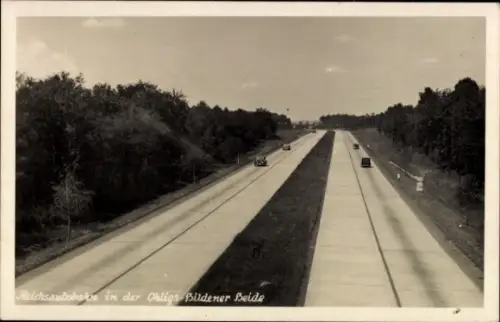 Ak Ohligs Solingen Bergisches Land, Reichsautobahn