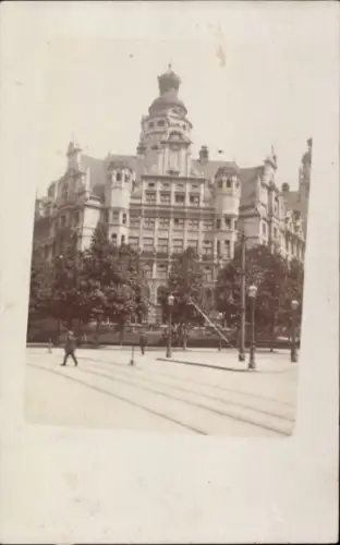 Foto Ak Leipzig in Sachsen, Neues Rathaus