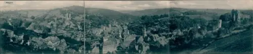 Klapp Ak Monschau Montjoie in der Eifel, Panorama