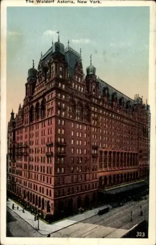 Ak New York City USA, Waldorf Astoria