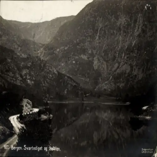 Ak Bergen Norwegen, Svartediget og Isdalen