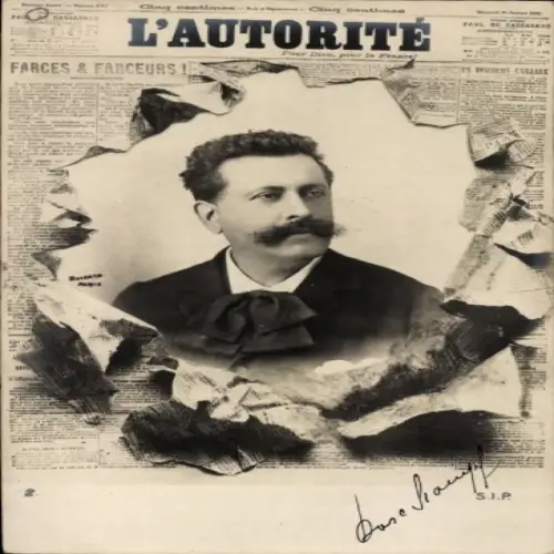 Zeitungs Ak L'Autorite, Paul Adolphe Marie Prosper Granier de Cassagnac