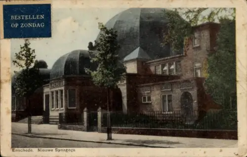 Judaika Ak Enschede Overijssel Niederlande, Nieuwe Synagoge