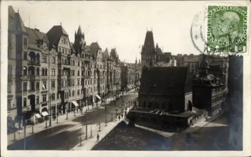 Judaika Ak Praha Prag Tschechien, Altneusynagoge, Jüdisches Rathaus