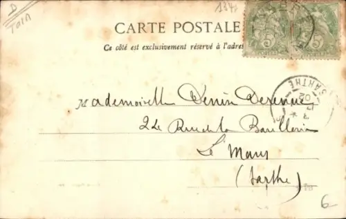 Ak Vabre Tarn, Grande Rue, Straßenpartie, Häuser