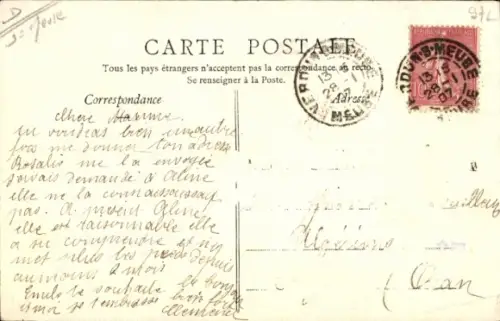 Ak Verdun Meuse, La Rue Saint-Pierre,  Straßenansicht, Edition R. Vacher Verdun