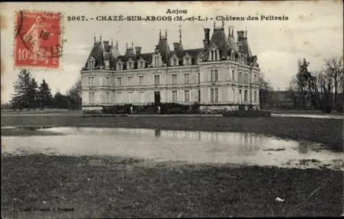 Ak Chaze sur Argos Maine et Loire, Chateau des Peltrais