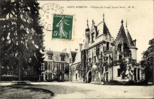 Ak Saint Avertin Indre et Loire, Chateau de Cange