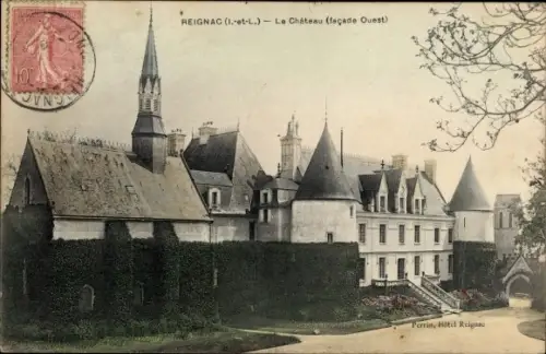 Ak Reignac Indre et Loire, Le Chateau
