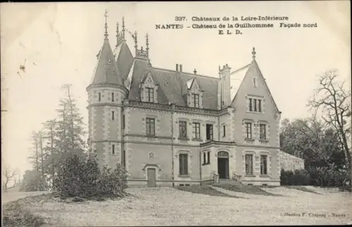 Ak Nantes Loire Atlantique, Chateau de la Guilhommee