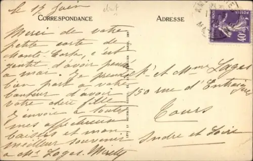 Ak Alexain Montgiroux Mayenne, Les Rochers