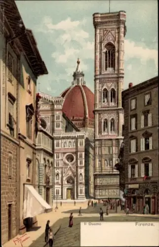 Künstler Ak Firenze Florenz Toscana, Il Duomo