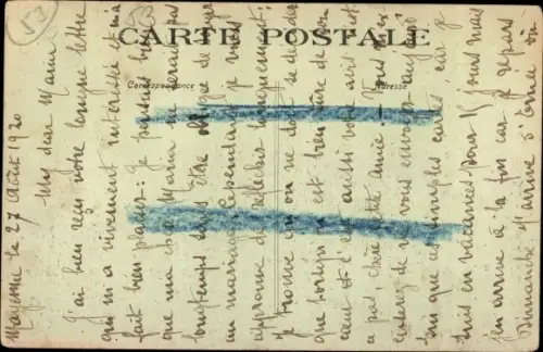 Ak Ernée Mayenne, Rue Nationale, Geschäfte