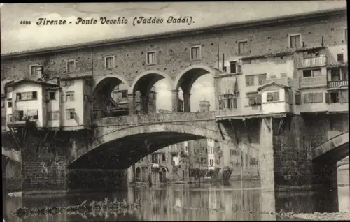 Ak Firenze Florenz Toscana, Ponte Vecchio
