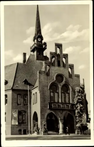 Ak Nauen im Havelland, Rathaus