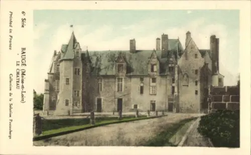 CPA Baugé Maine et Loire, Chateau