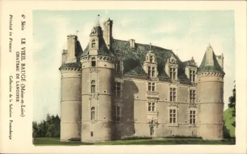 Ak Viel Baugé Maine et Loire, Chateau de Landifer