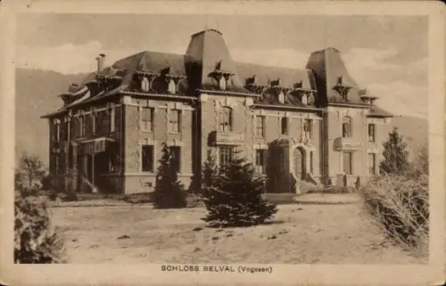 Ak Belval Vosges, Schloss Beval